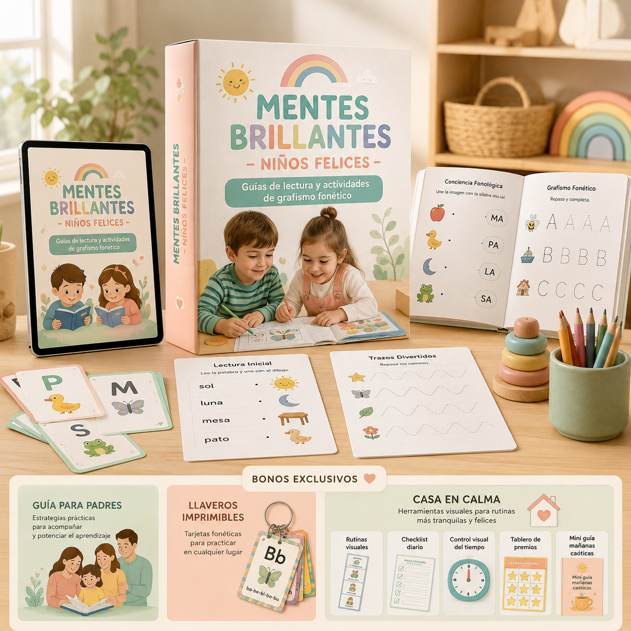 Mentes Brillantes- Guia de Grafismo y Fonetica